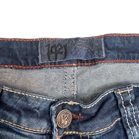 𝅺1921 Western Glove Works Bootcut Mid Rise Jeans Size 31 - Picture 6 of 7